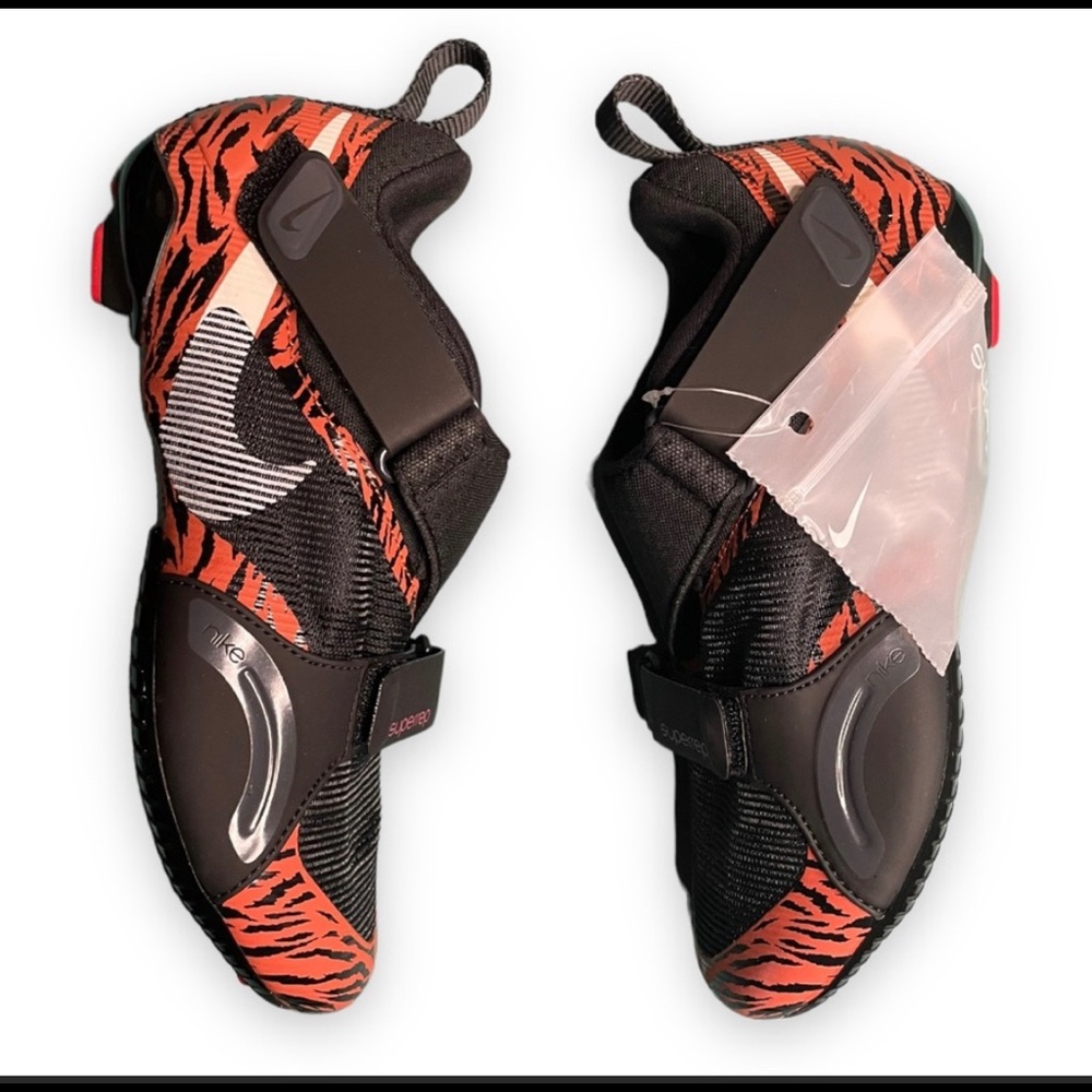 Nike Black and Orange Athletic Shoes